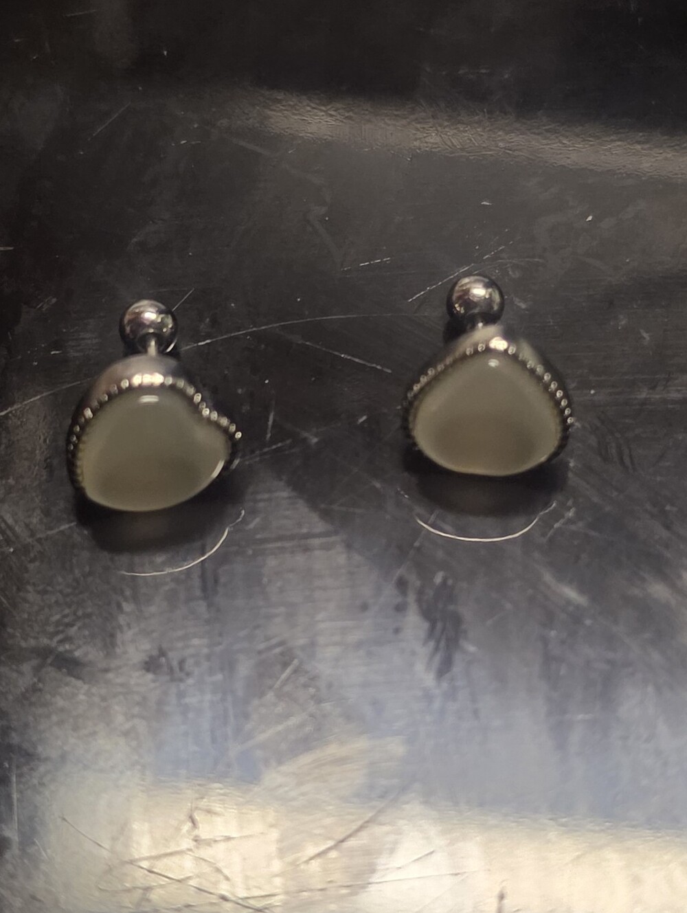 Gemstone Stud Earrings